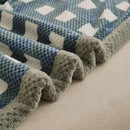 Knit Blanket Throw Soft Chenille, Crochet, Handmade Knit Throw Blanket for Couch Bed.